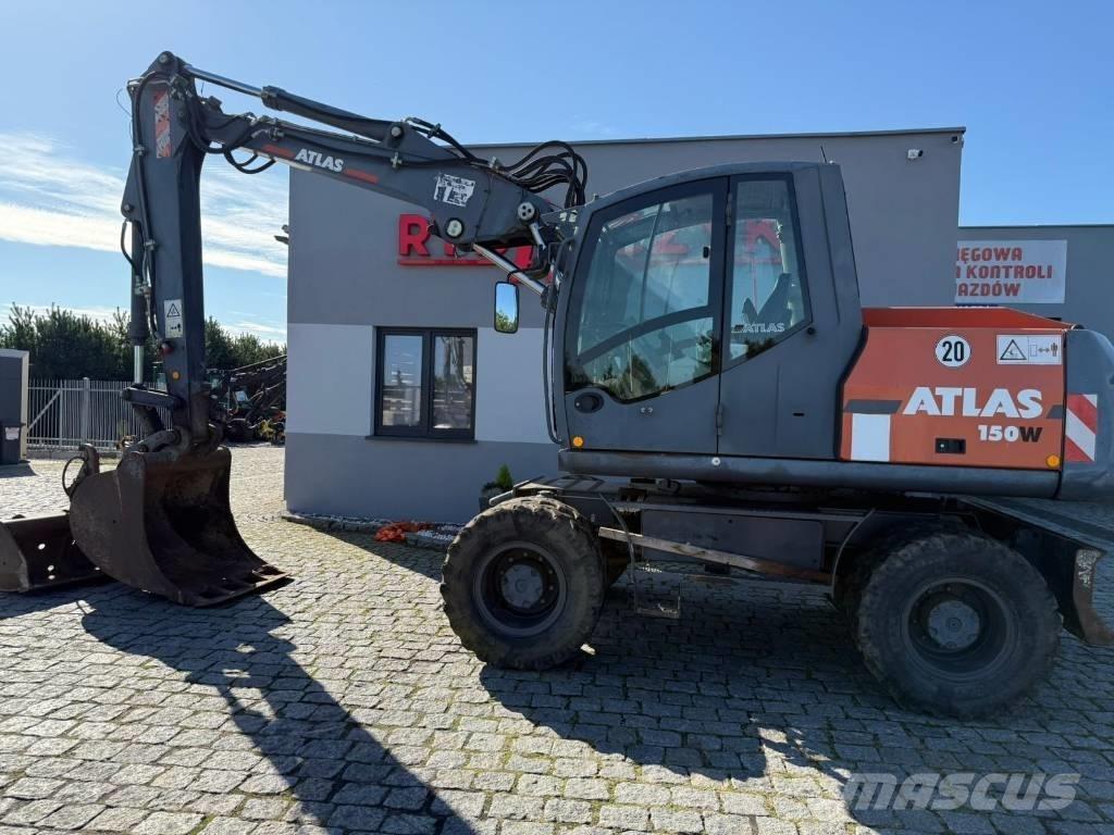 Atlas 150 W Gumikerekes kotrók