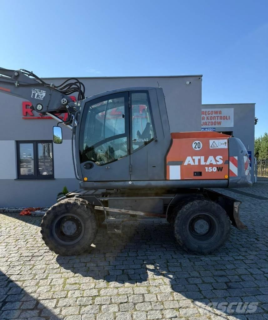Atlas 150 W Gumikerekes kotrók