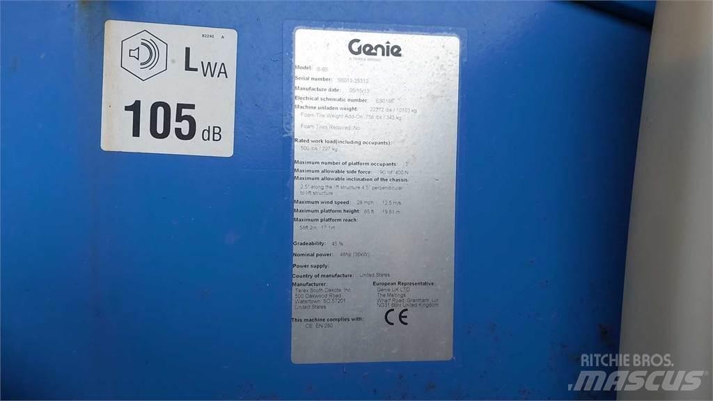 Genie S65 Teleszkópos emelők