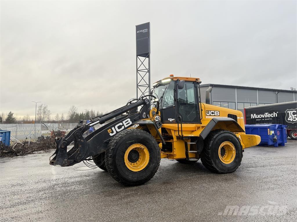 JCB 457 HT Gumikerekes homlokrakodók