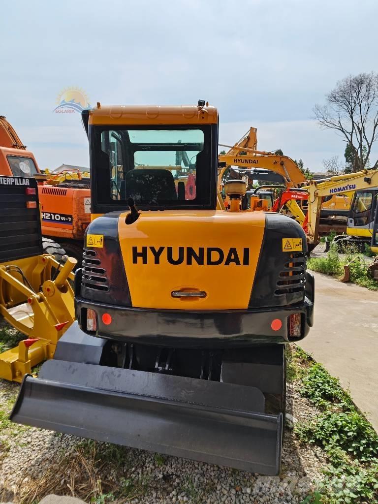 Hyundai Robex 60 W Gumikerekes kotrók