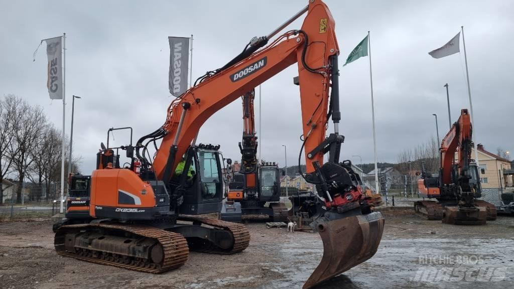 Doosan 235 LCR Lánctalpas kotrók