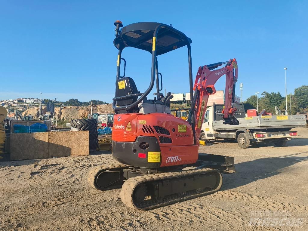 Kubota U 17-3 Mini kotrók < 7t