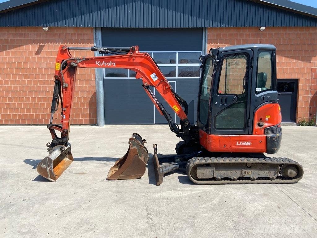 Kubota U 36-4 Mini kotrók < 7t