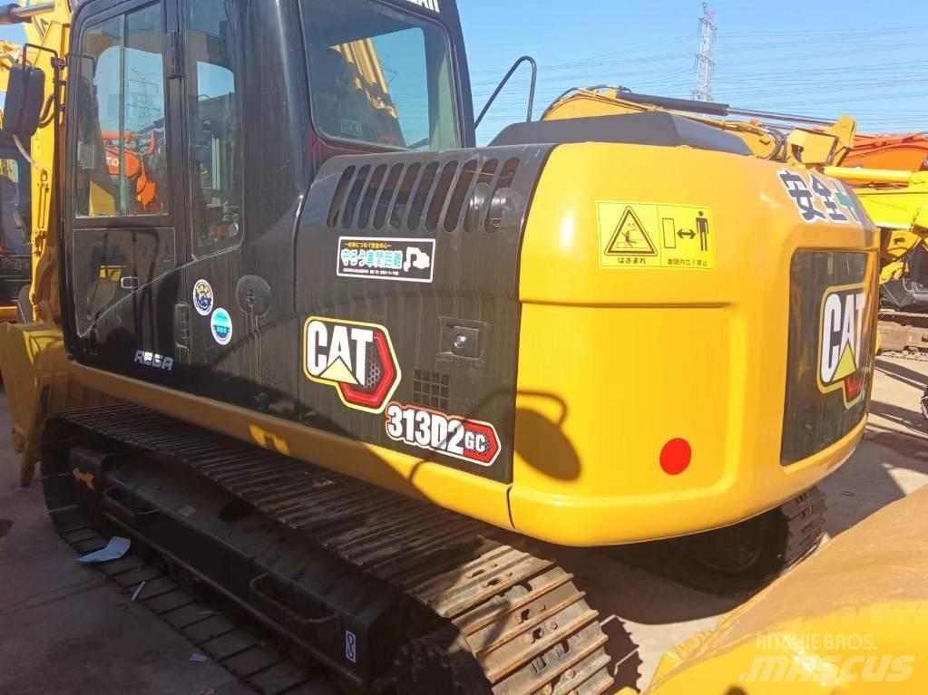 CAT 313D2GC Lánctalpas kotrók