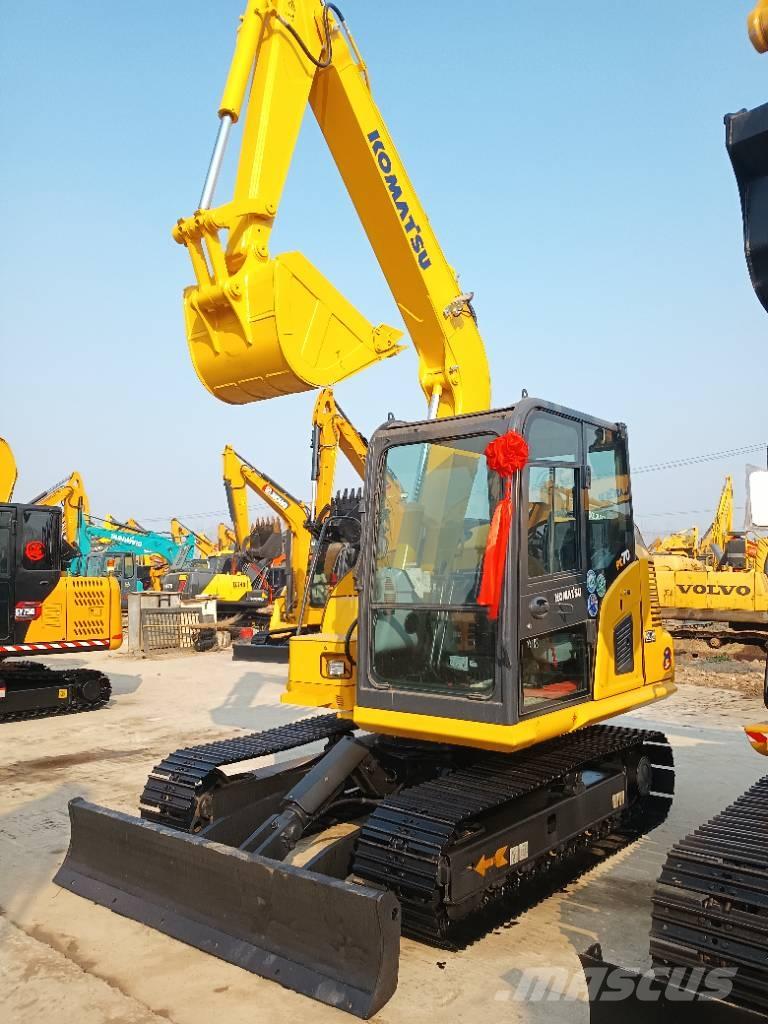 Komatsu PC 70 Mini kotrók < 7t