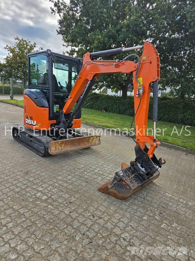 Hitachi ZX 26 U-6 CR Mini kotrók < 7t