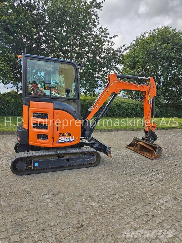 Hitachi ZX 26 U-6 CR Mini kotrók < 7t