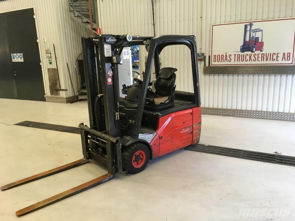 Linde E16 Elektromos targoncák