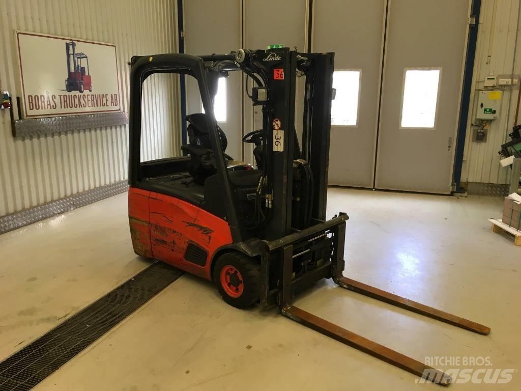 Linde E16 Elektromos targoncák