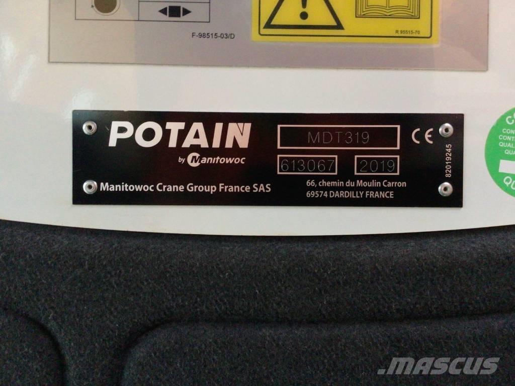 Potain MDT 319 Torony daruk