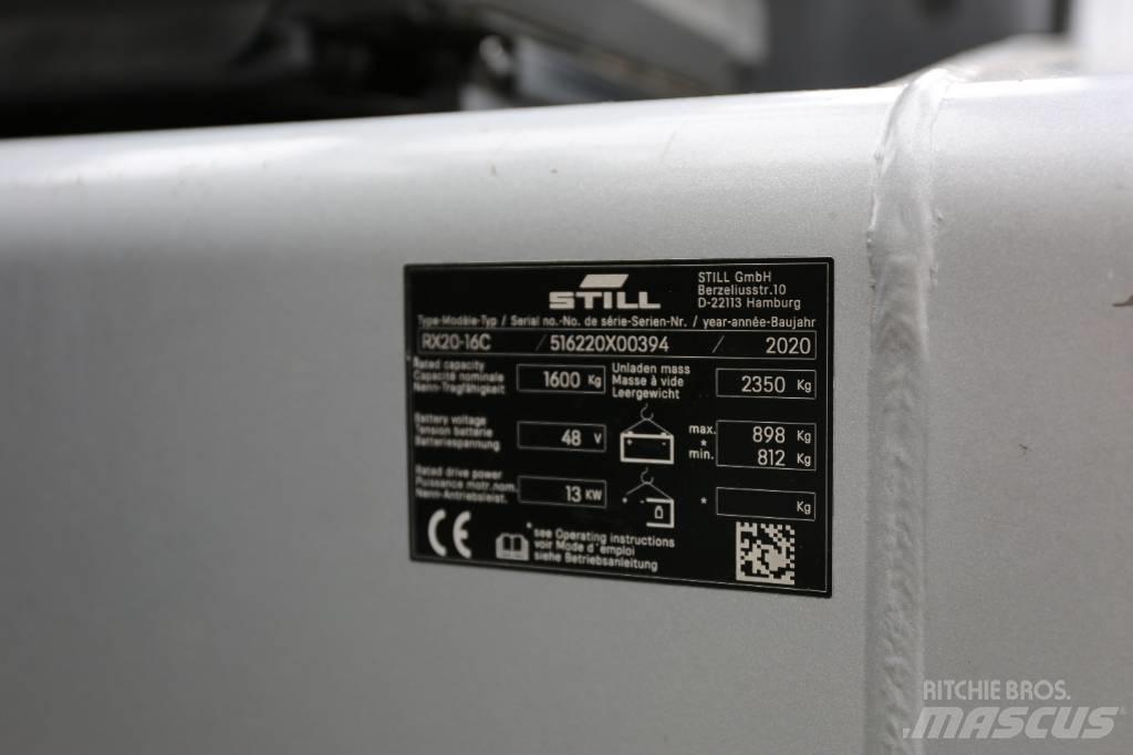 Still RX20-16 Elektromos targoncák