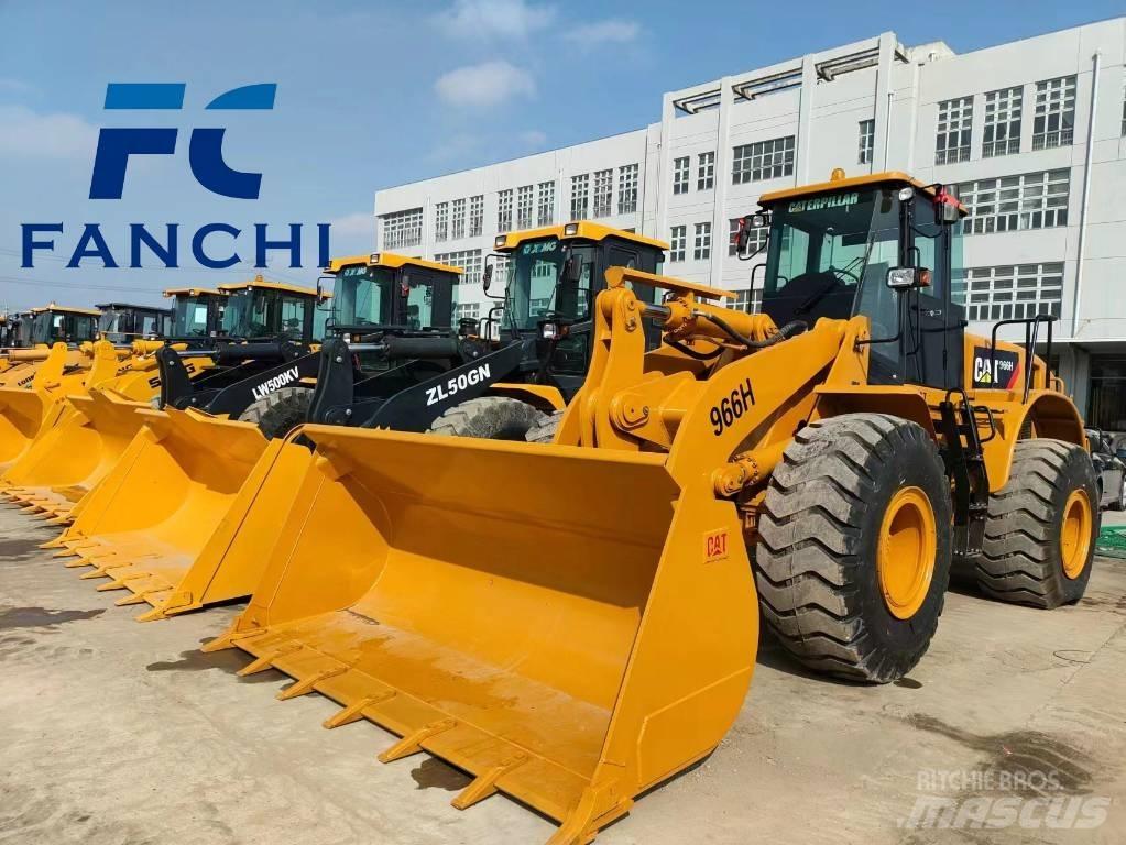 CAT 966 H Gumikerekes homlokrakodók