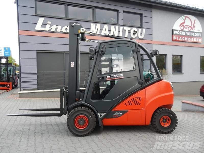 Linde H 30 T Gázüzemű targoncák