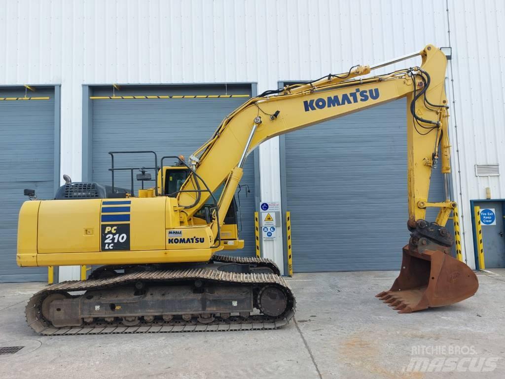 Komatsu PC210LC-10 Lánctalpas kotrók