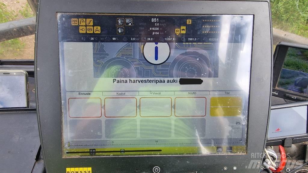 Ponsse SCORPION 8W Betakarítók