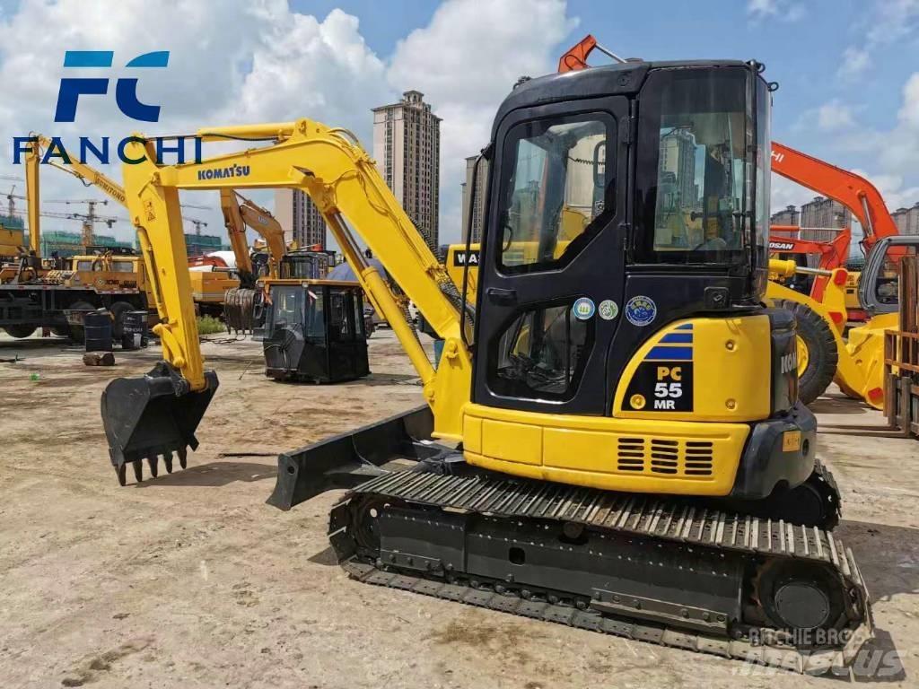 Komatsu pc55mr Lánctalpas kotrók