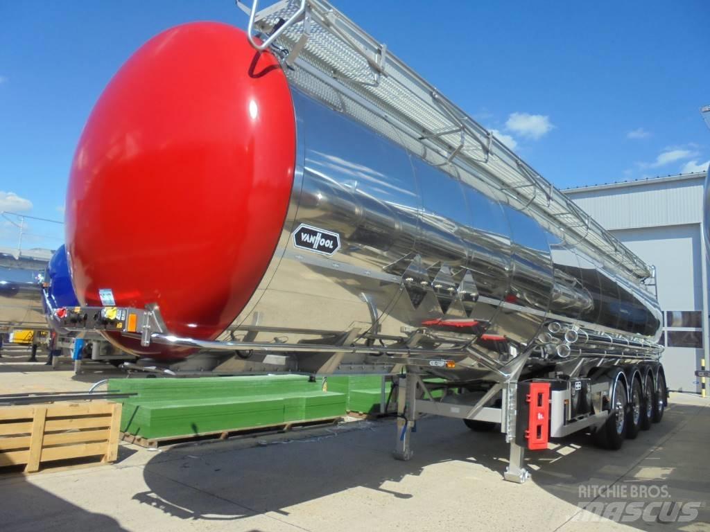 Van Hool 45000 liter Tartályos félpótkocsik