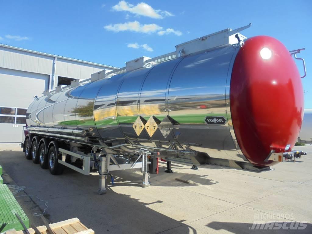 Van Hool 45000 liter Tartályos félpótkocsik