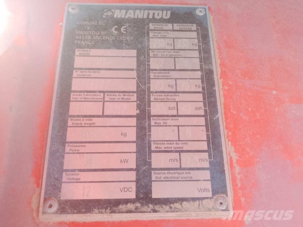 Manitou 200 ATJ Karos emelők