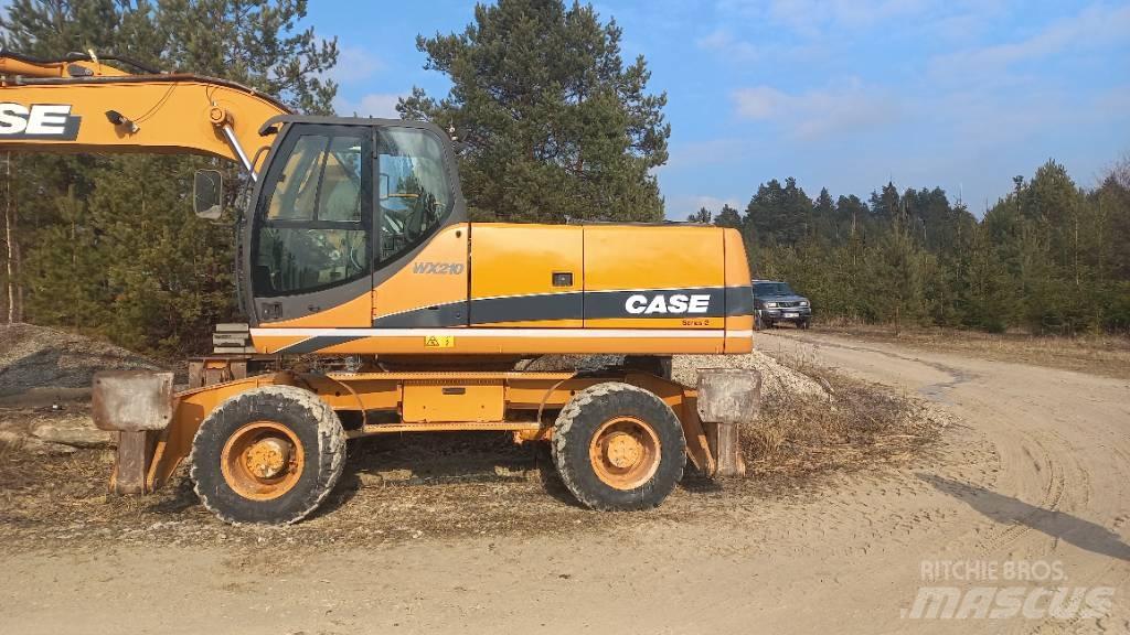 CASE WX 210 Gumikerekes kotrók
