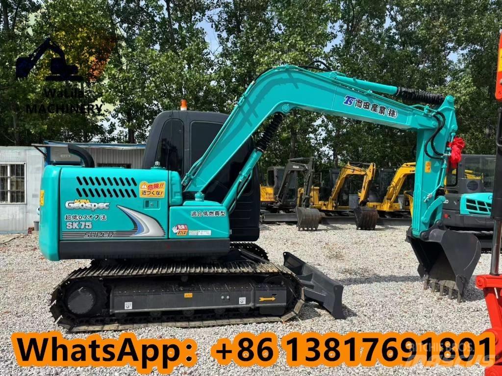 Kobelco SK 75 Mini kotrók < 7t