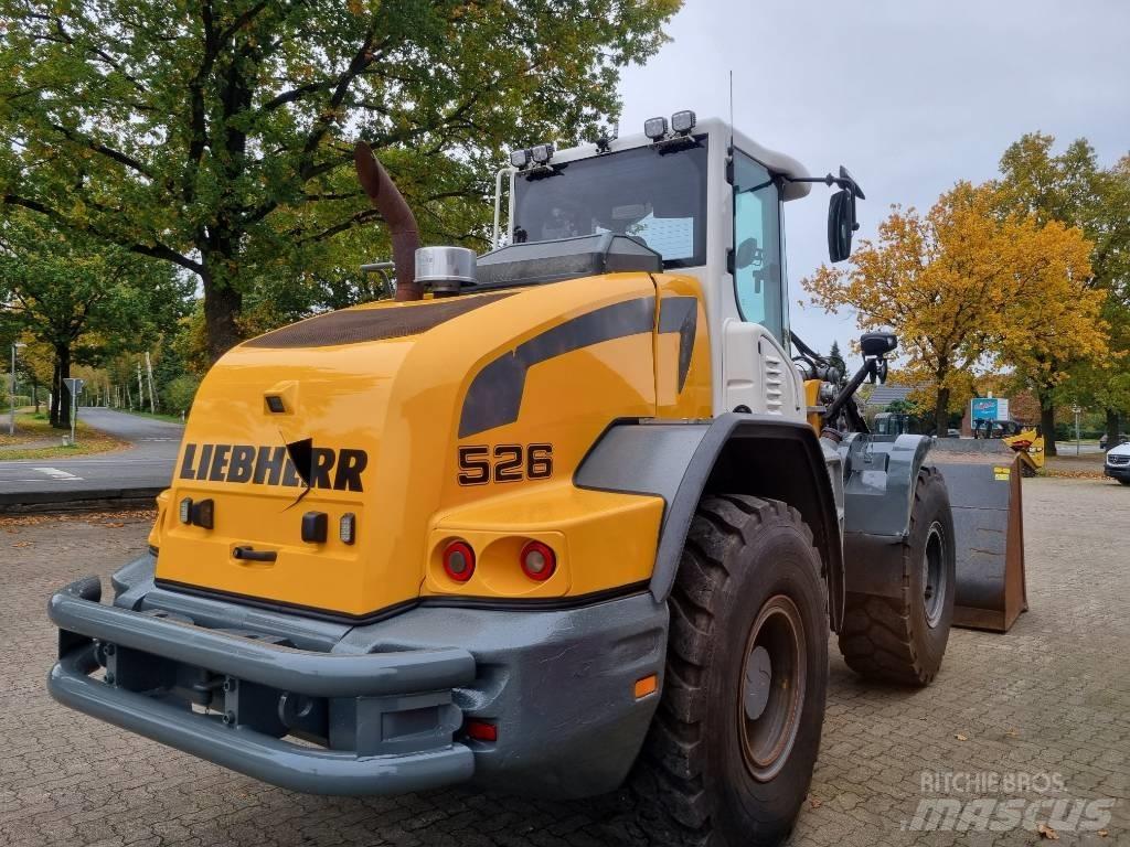 Liebherr L 526 Gumikerekes homlokrakodók