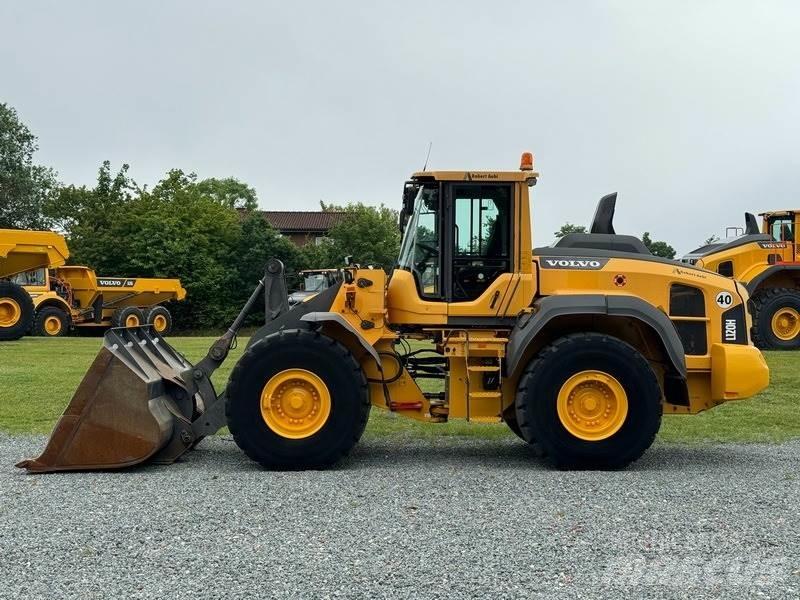 Volvo L 120 H Gumikerekes homlokrakodók