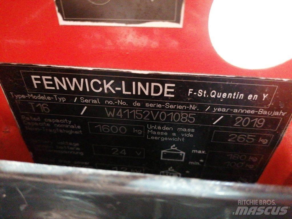 Linde T16 Alacsony emelőkocsi
