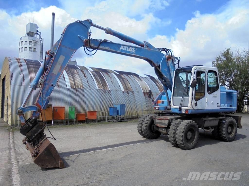 Atlas 1604 K Gumikerekes kotrók