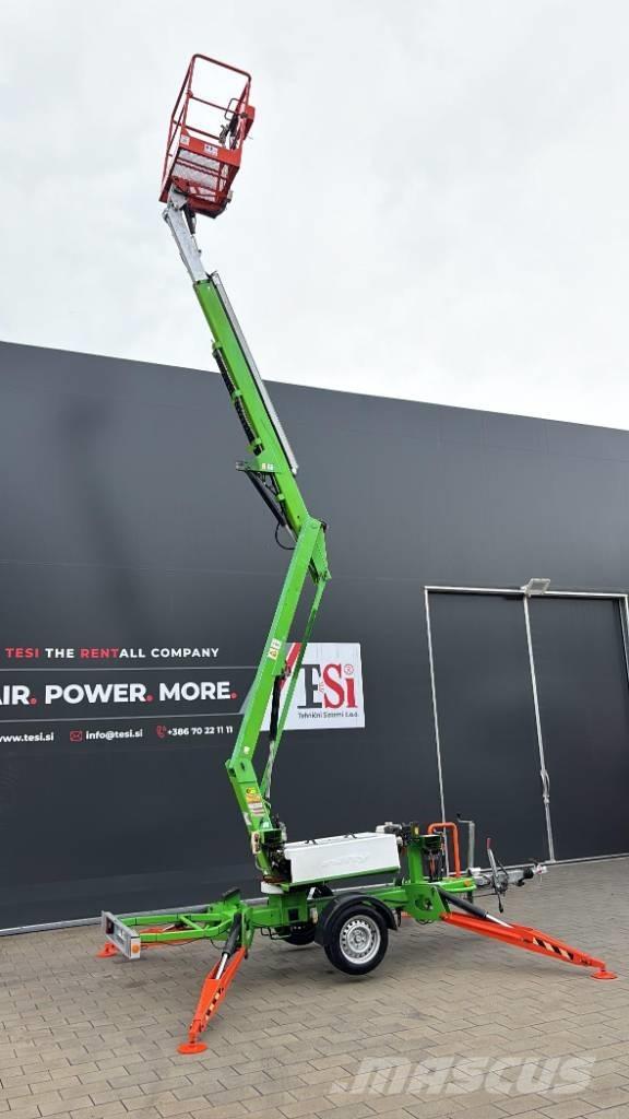 Niftylift 120 TPE Pótkocsira szerelt emelők és állványok