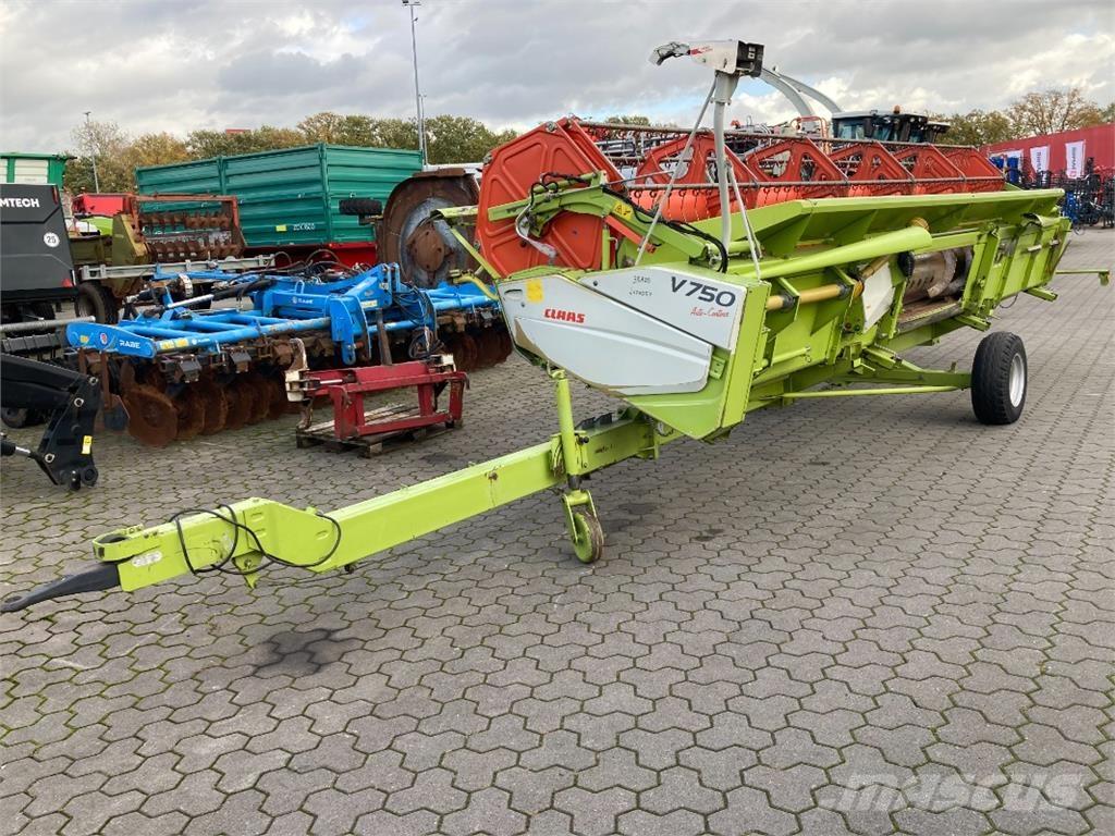 CLAAS V750 Betakarító fejek