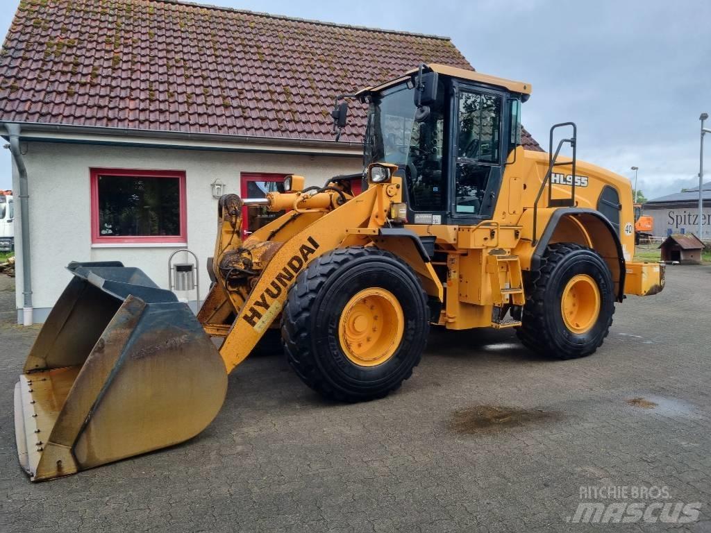 Hyundai HL 955 A Gumikerekes homlokrakodók