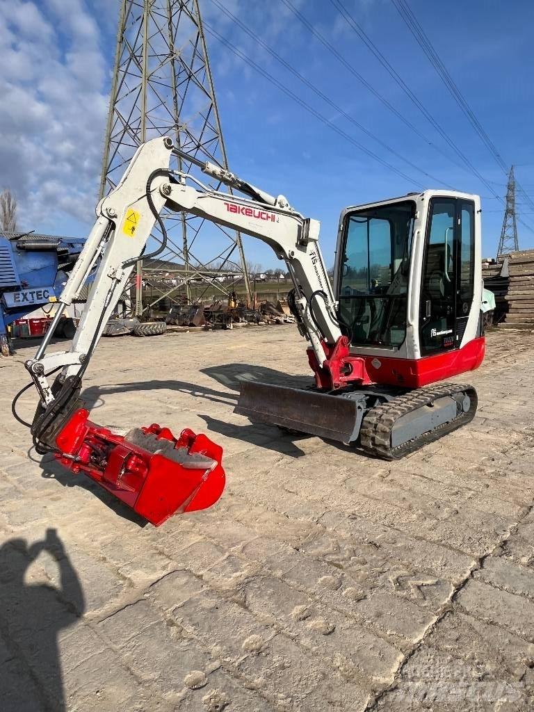 Takeuchi TB228 Mini kotrók < 7t