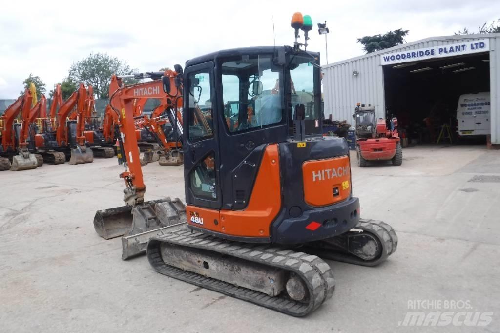 Hitachi ZX 48 U-6 Mini kotrók < 7t