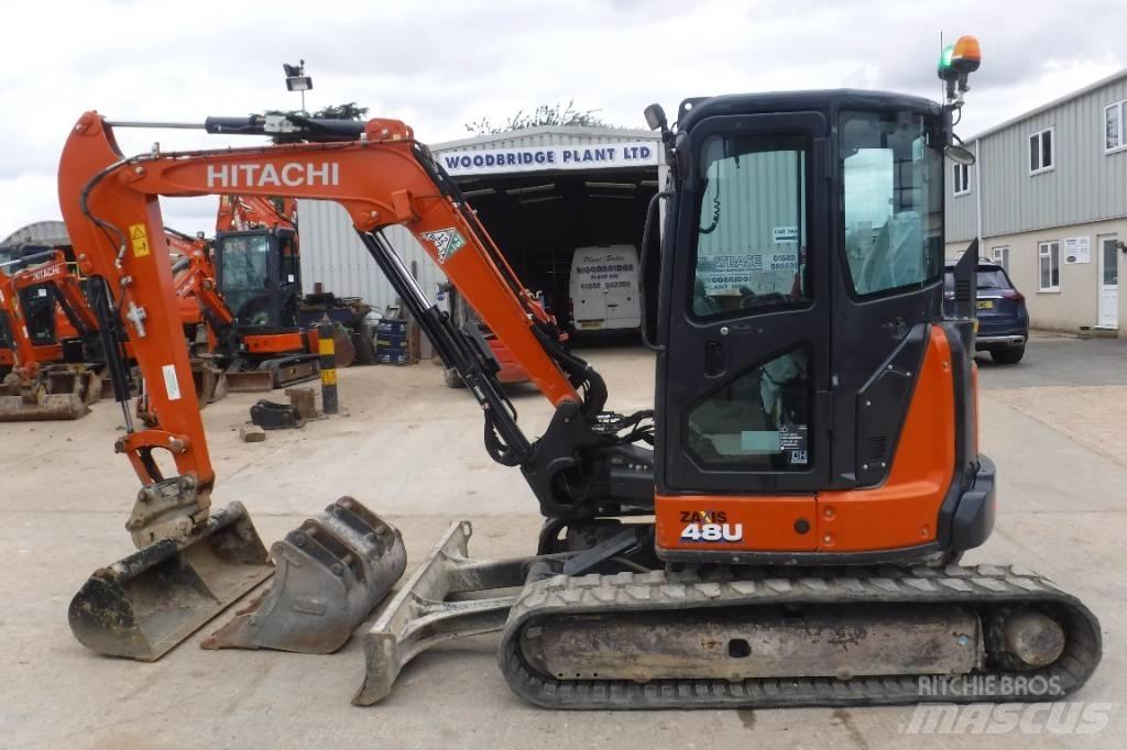 Hitachi ZX 48 U-6 Mini kotrók < 7t