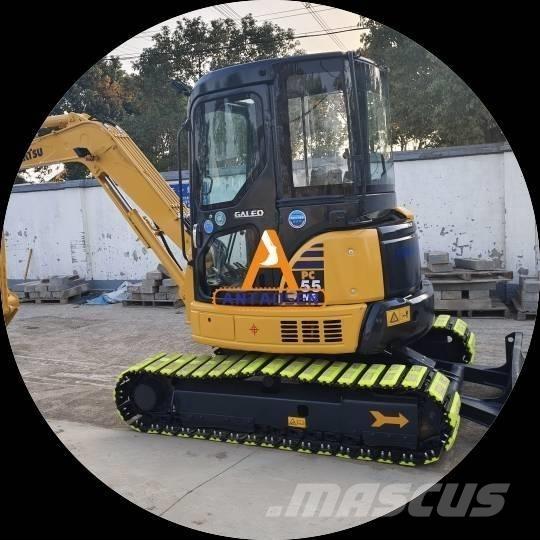 Komatsu PC55 Mini kotrók < 7t
