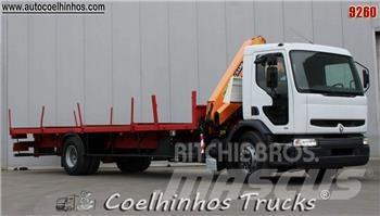 Renault Premium 250 Platós / Ponyvás teherautók