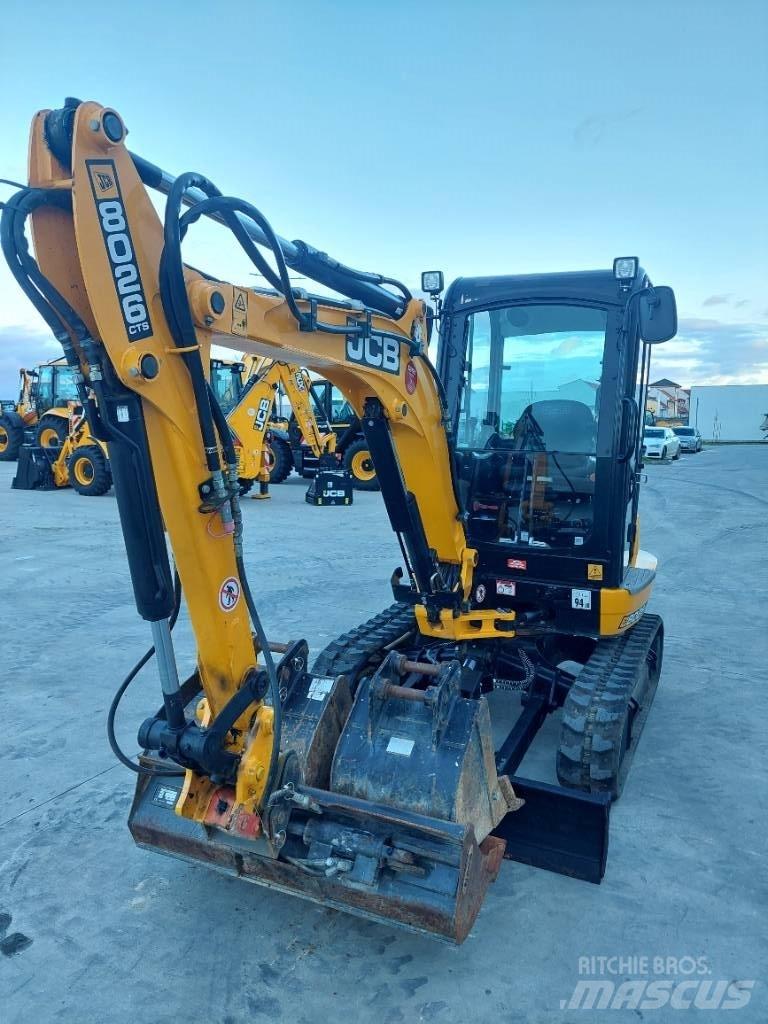 JCB 8026 CTS Mini kotrók < 7t