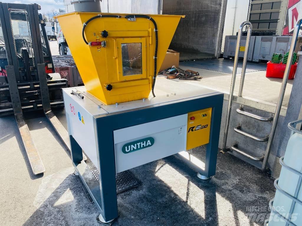 Untha RS30 SHREDDER Irat megsemmisítők