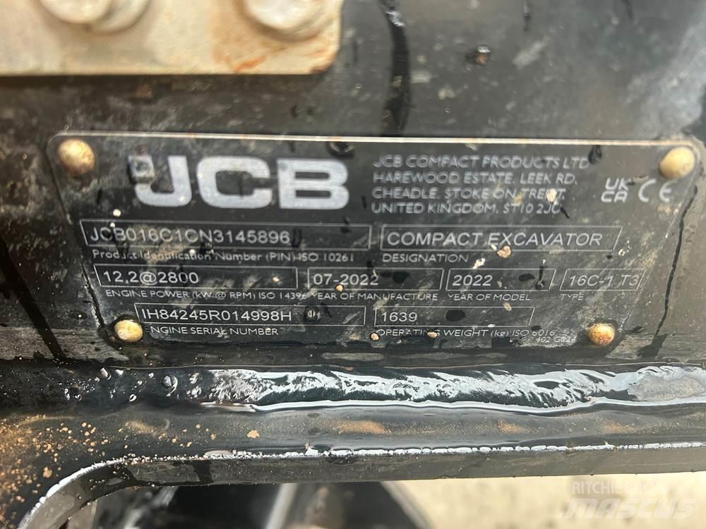 JCB 16C-1 Mini kotrók < 7t