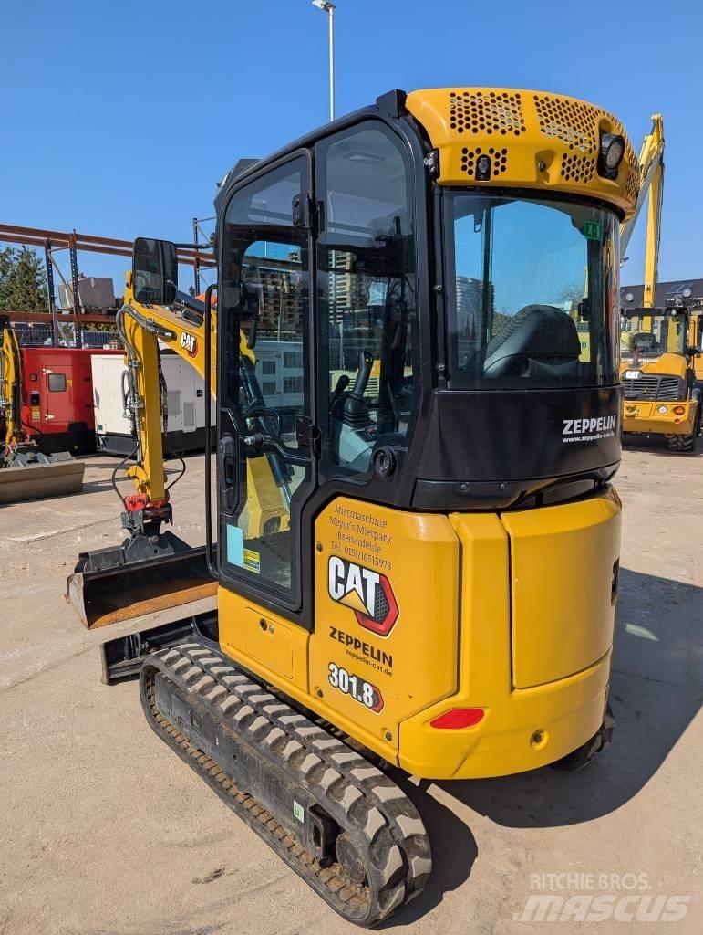 CAT Minibagger 301.8 Mini kotrók < 7t