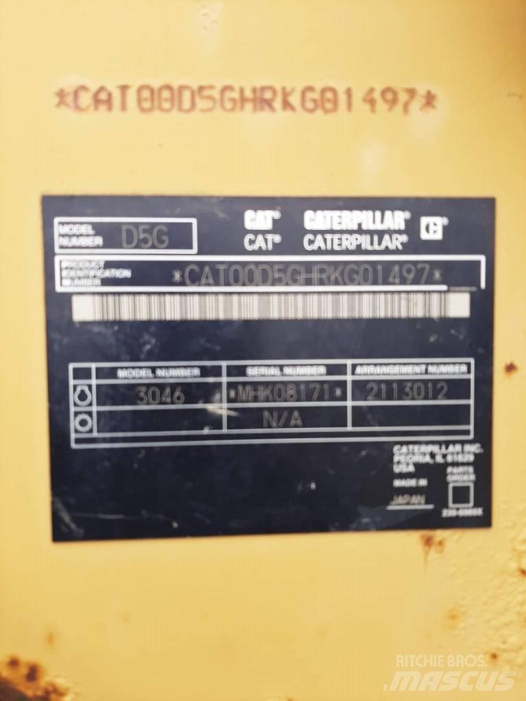 CAT D5GLGP lánctalpas dózerek