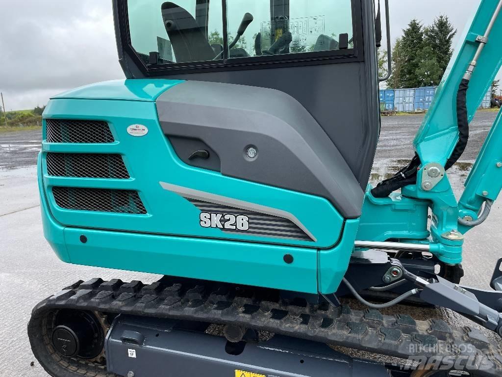 Kobelco SK26-1E Mini kotrók < 7t