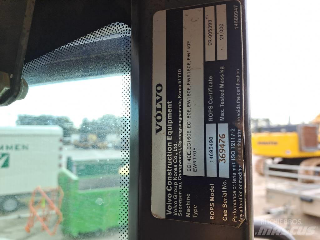 Volvo EC140EL Lánctalpas kotrók