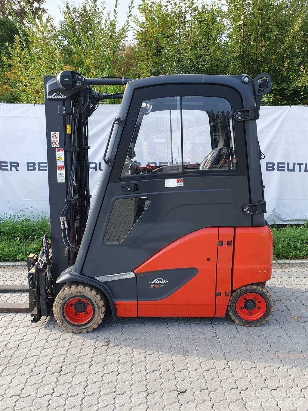 Linde E18PH Elektromos targoncák