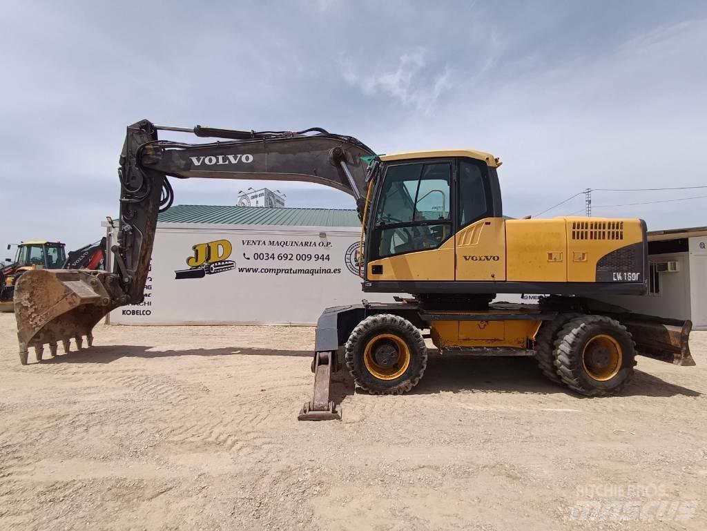 Volvo EW 180 C Gumikerekes kotrók