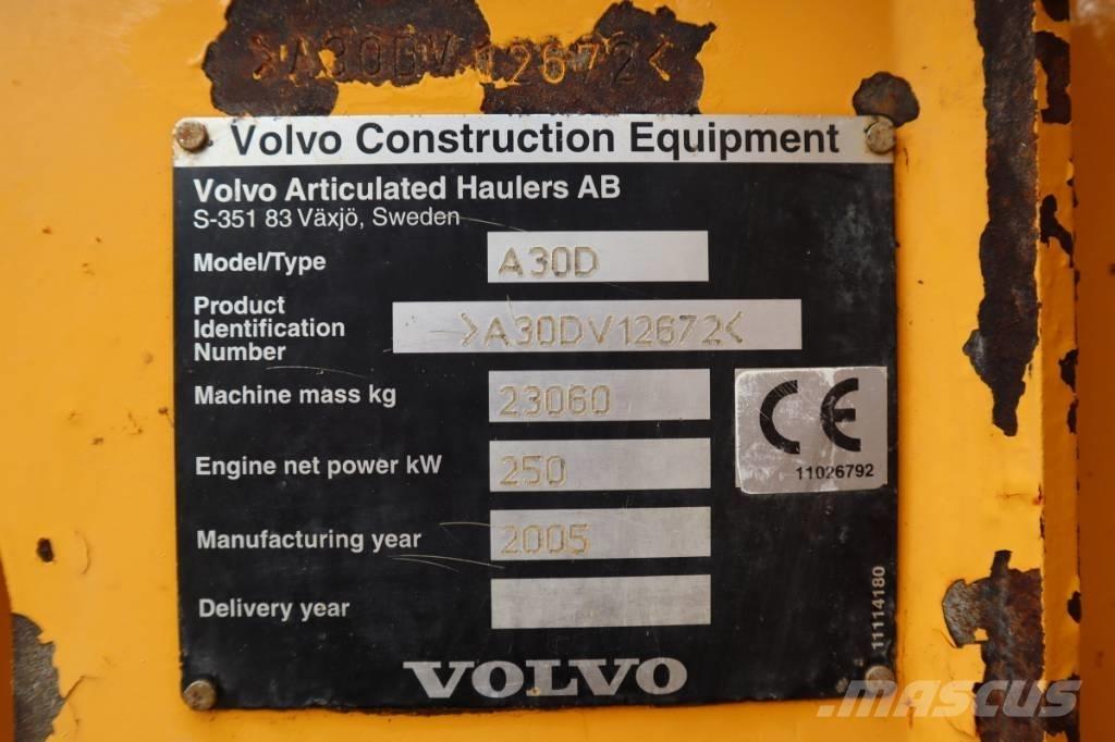 Volvo A 30 D Csuklósdömperek