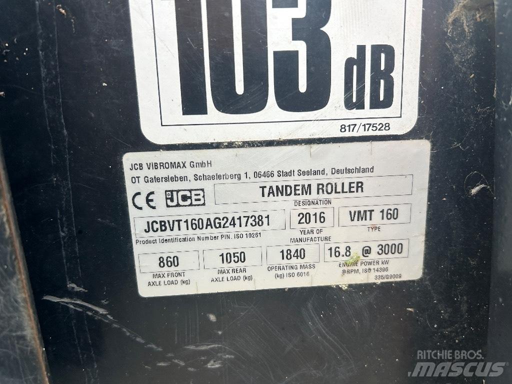 JCB VMT160-80 Ikerdobos hengerek