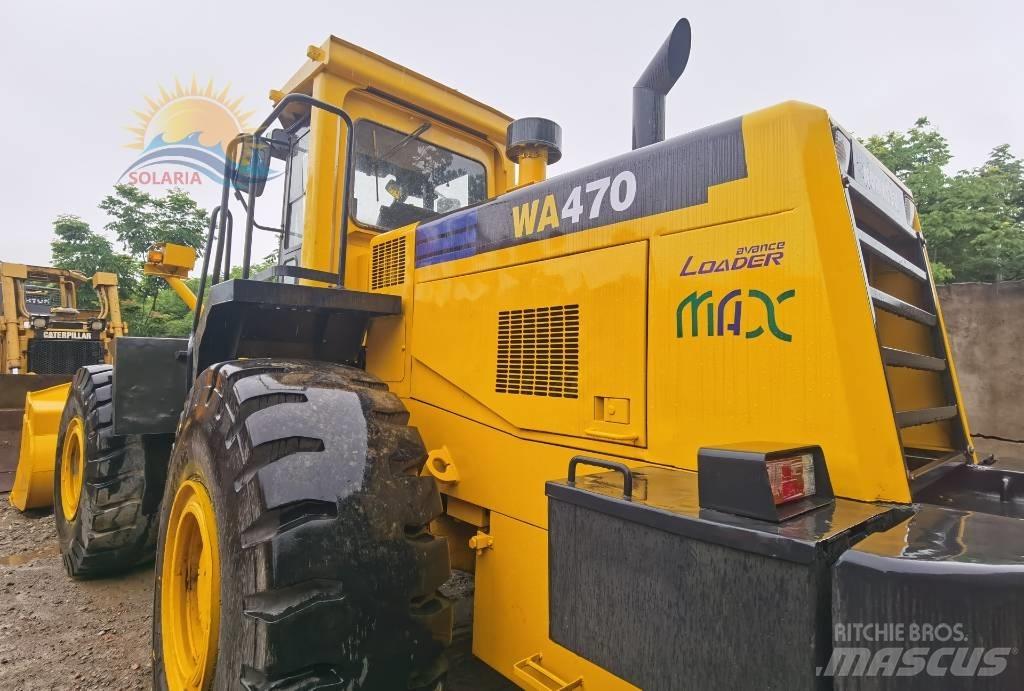 Komatsu WA 470 Gumikerekes homlokrakodók